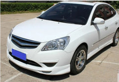 Wide Body Kit  plastic Auto Body Systems Car Bumper Part Front Diffuser Lip For HYUDNAI ELANTRA 2008 2009 2010