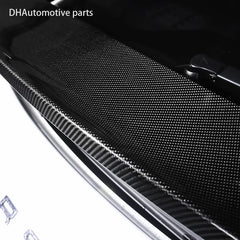 1 piece paste carbon fiber spoiler for porsche panamera 970.2 2014-2016