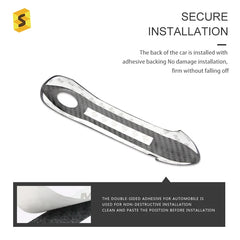 ES Factor OEM ODM Vehicle Outside Door Handle Cover Carbon Fiber Car Door Handle For G20 G28 G30 G31 G38 F90 G01 G02 G05 G08