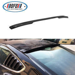 Real Carbon Fiber Mustang Roof Spoiler boot Window Spoiler Wing For Ford Mustang 2015+