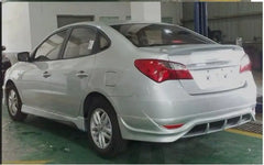 Auto Body Systems Wide Body Kit Pp Car Side Skirt Bumper Part For Hyundai ELANTRA 2011 2012 2013