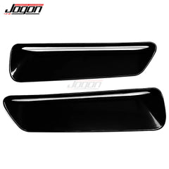 ABS Plastic Car Front Engine Air Outlet Hood Frame Vent Bonnet Cover Trim Exterior Accessories For Dodge Challenger 2015-2021