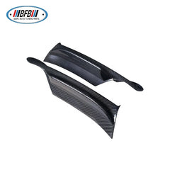 Real Dry Carbon Fiber Front Bumper Splitter Pre Lci front Flaps fit For for BMW E90  M Tech 05-08 M-Tech front bumper