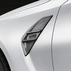 G80 M3 Carbon Fiber MP-style Front Fender Trim Vent  Garnish For BMW G80 G82 G83 M3 M4