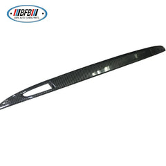 Real Carbon Fiber Rear Trunk Door Decoration Trim Rear Tailgate Cover For Tesla Model S 2017up