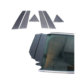 6PCS Carbon Window Pillar Add On Style For Toyota Lexus NX200 NX200t NX300h 2015-2018