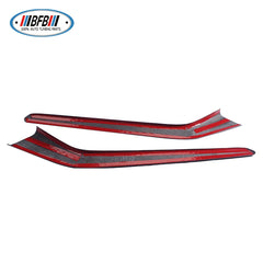 Forged Carbon Car Interior Trims Center Console Side Trim Strips for Tesla Model 3 2017up