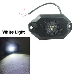 Wholesale Single Color 9W White Amber Green Led Rock Light Underglow Led Pod for Jeep 4x4 Truck