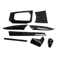 Forged Pattern Central Control Dashboard Console Gear Shift Panel Interior Cover Trim For BMW 3 4 Series G20 G21 G22 G23 G24