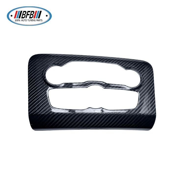 Carbon Fiber For Dodge Charger  Audio panel Cover Trim Car Inner Accessories 2017 -2021