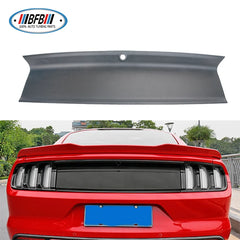 Fit For Ford Mustang 2015up Matte Dry Carbon Fiber Rear Trunk Decklid Cover Trunk Panel Boot Lid Panel