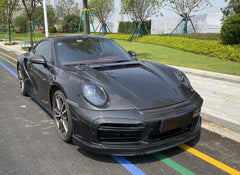 YC carbon fiber front lip bumper Body Kits For porsche 911 gt3 992 2018