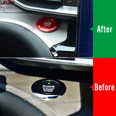 Car Engine START Button Replace Cover STOP Switch Accessories Key Decor For Ford Explorer 2016 2017 2018 2019