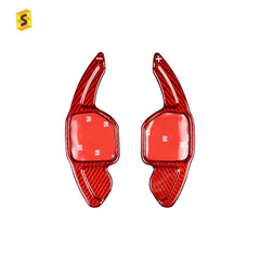 ES Car Interior Carbon Fiber Steering Wheel Shift Paddle For Sale For Audi A3 S3 A4 S5 A5 A6 A7 Q3