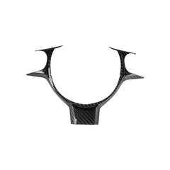 Es Car Interior Accessories Real Carbon Fiber Steering Wheel Parts Cover  for Subaru Toyota 86 Car Accessories