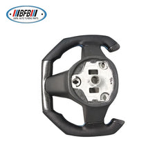 Racing Steering Wheel Matte Carbon Fiber For Tesla Model 3 Steering Wheel Model Y Customized Wheel