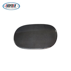 Real Dry Carbon Fiber Gas Tank Fuel Oil Cover Moulding Trim For Alfa Romeo Giulia 2017+
