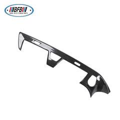 Carbon Fiber Inner Dashboard Cover Trim For BMW New 5 Series G30 G38 2020 Interior Dash Cover Trim Stickers