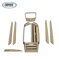 For Maserati Levante Carbon Fiber Interior Trims Dashboard Panel Trims 10pcs Door Panel Trims 2017-2019