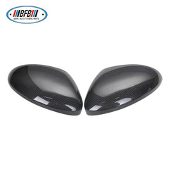 LHD only Real Carbon Fiber Side Rearview Mirror Cover for Porsche 718 Cayman Boxster 2016-2018