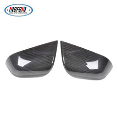 For Tesla Model 3 Real Carbon Fiber Side Mirror Cover Add on Type Rearview Mirror Cover Sticker