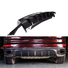 Carbon Fiber Rear Diffuser For Porsche Cayenne 2014-2017 Carbon Rear bumper Lip