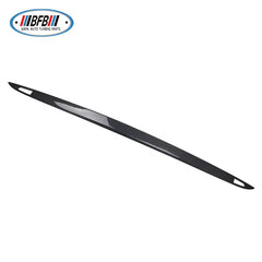 Add on style 2016-2018 Real Dry Carbon Fiber Rear Trunk Door Tailgate Decoration Trims For Tesla Model S