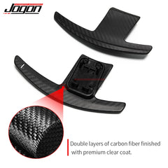 Carbon Fiber Steering Wheel Paddle Shifter Extension Trim For BMW Z4 G29 2019 2020 2021