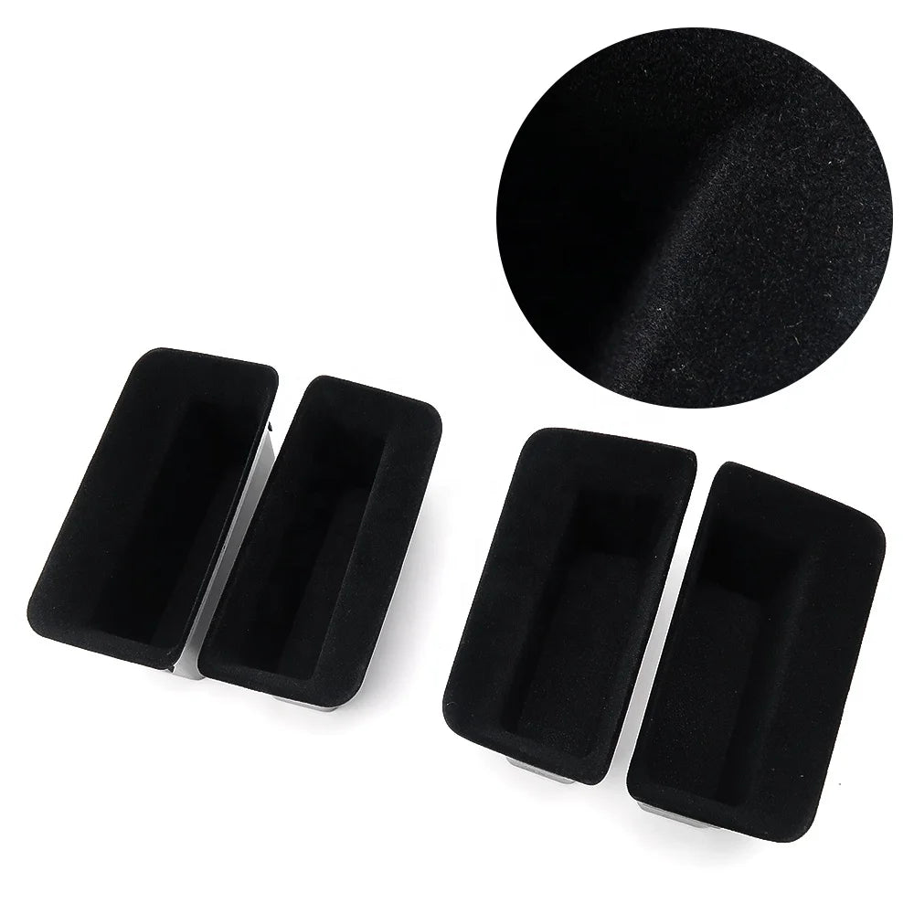 For VW For Volkswagen Golf 8 MK8 VIII GTI R GTE GTD 2020 2021 Side Door Armrest Box Storage Box Flocking Container Organizer
