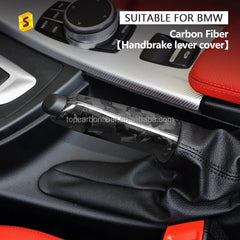 ES Car Handbrake Replacement Cover Forged Carbon Fiber Auto Decoration Interior Accessories For BMW F20 F21F22 F23