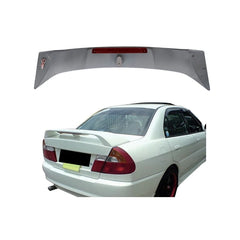 Yc High Quality Abs Material Car Spoilers Wing Rear Spoiler With Light For Mitsubishi Lancer Type A