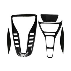 5pcs Dry Carbon Fiber Interior Trims Center Console Cover Panel for Mercedes AMG GT GT63S GT50 GT53 GT43 2020up