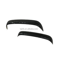 2pcs Real Dry Carbon Fiber Interior Kit Front Seat Back Panel Cover  For Mercedes S class W222 S65 2014-2020