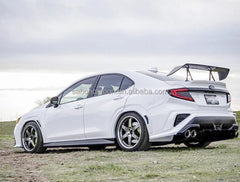 2022 Wrx S4 Rear Spoiler Sti-P style Carbon Fiber Swan neck High Wing Rear Trunk Spoiler For Subaru WRX S4