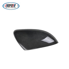 Real Carbon Fiber Side Door Rearview Mirror Cover For Volkswagen Golf 6 2009-2013