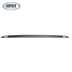 Add on style 2016-2018 Matte Finishing  Dry Carbon Fiber Rear Trunk Door Tailgate Decoration Trims For Tesla Model S