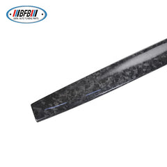 For Tesla MODEL 3 Interior trim Forge Carbon Fiber center  Control dry carbon  Dashboard Panel Trim Sticker 2018-2020