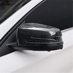 Car Side Rearview Mirror Cover Trim For Mercedes Benz A B C E S CLA GLA CLS Class W176 W246 W204 W212 C117 X156 W221