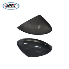 Real Carbon Fiber Mirror Cover Plain Weave Mirror Case for Porsche 718  982 Cayman Boxster 2016up