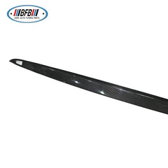 Real Carbon Fiber Rear Trunk Door Decoration Trim Rear Tailgate Cover For Tesla Model S 2017up
