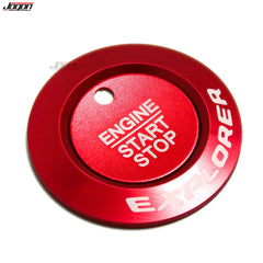 Car Engine START Button Replace Cover STOP Switch Accessories Key Decor For Ford Explorer 2016 2017 2018 2019