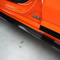 dry carbon fiber material side skirt for Zeekr 001 2021-