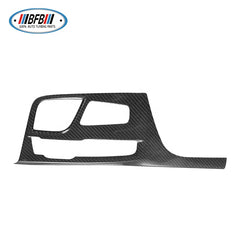 Real Carbon Fiber Central Control Panel Dashboard Cover For BMW New 5 Series G30 2018+ Car Interior Trims