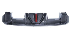 2021+  For BMW G80 M3 G82 M4 LED Diffuser Carbon Fiber Rear Bumper Lower Lip Diffuser