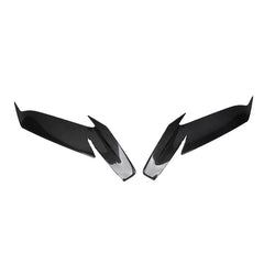 Ture Carbon Front eyebrow lamp cover eyelid Panel Protective Trims for Toyota Lexus NX200 2016+