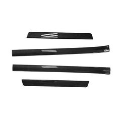 2022 Carbon Fiber Interior kits Door Sills For Subaru BRZ Inside Car Threshold Trim Add On Style 4PCS
