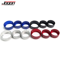 For Dodge Durango 2014-2020 Car Styling Air Conditioning Volume Switch Knob Button Trim Sticker Interior Accessories