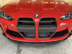 G80 G82 M4 Vor-style Aero Carbon Fiber Front Hood Kidney Grill Cover For BMW G80 M3 G82 G83 M4 2022