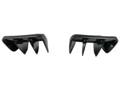 For Chevrolet Corvette C7 Carbon Fiber Rear Bumper Diffuser Lip 2-PC Set 2014-19