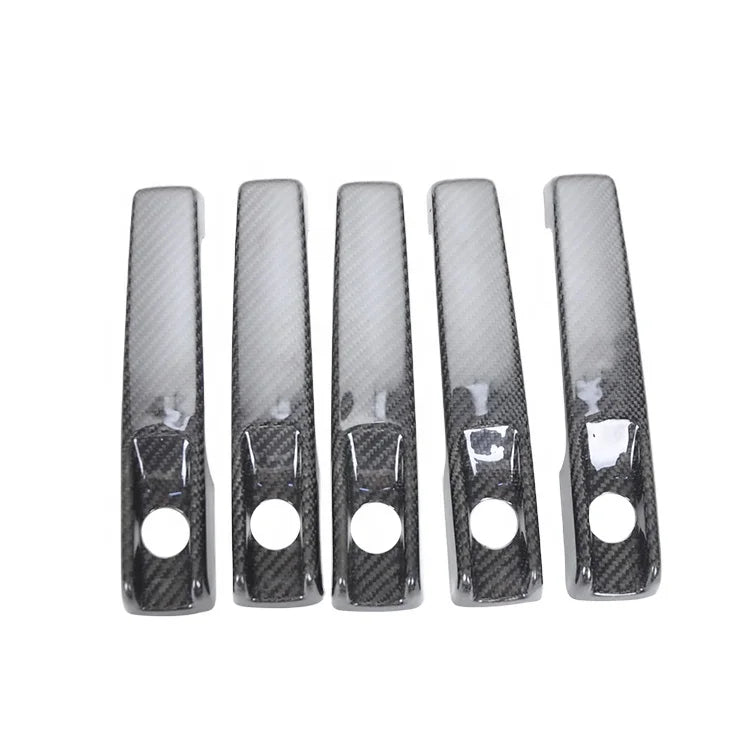 Carbon Fiber Door Handle Cover For Mercedes G-class G450 G500 G350 G63 G65 Door Panel Covers